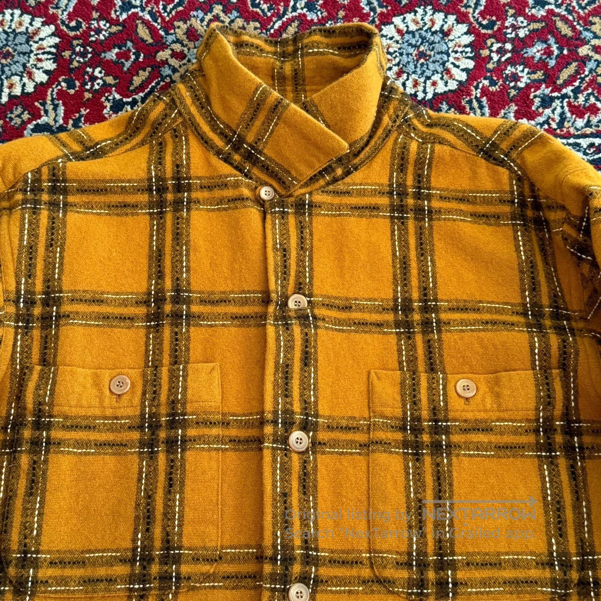 Tenderloin TENDERLOIN Wool Plaid Shirt Jacket. Size US S / EU 44-46 / 1 - 4 Thumbnail