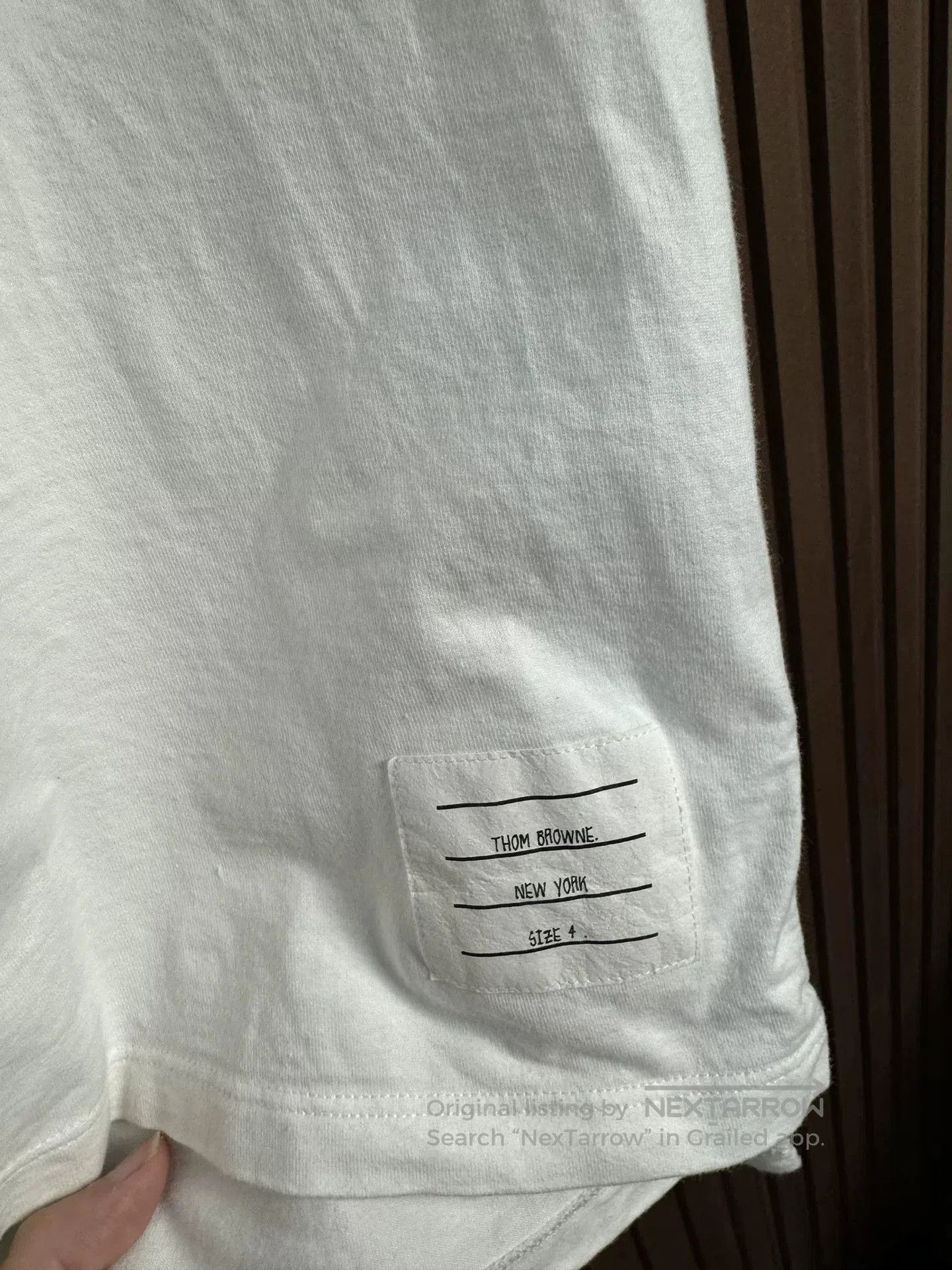 Thom Browne Thom Browne White Short. Size US XL / EU 56 / 4 - 3 Thumbnail