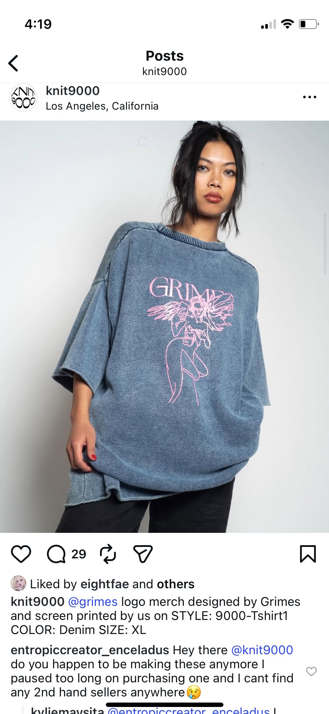 Other Grimes knit9000 Limited edition xl Size XL / US 12-14 / IT 48-50 - 1 Thumbnail