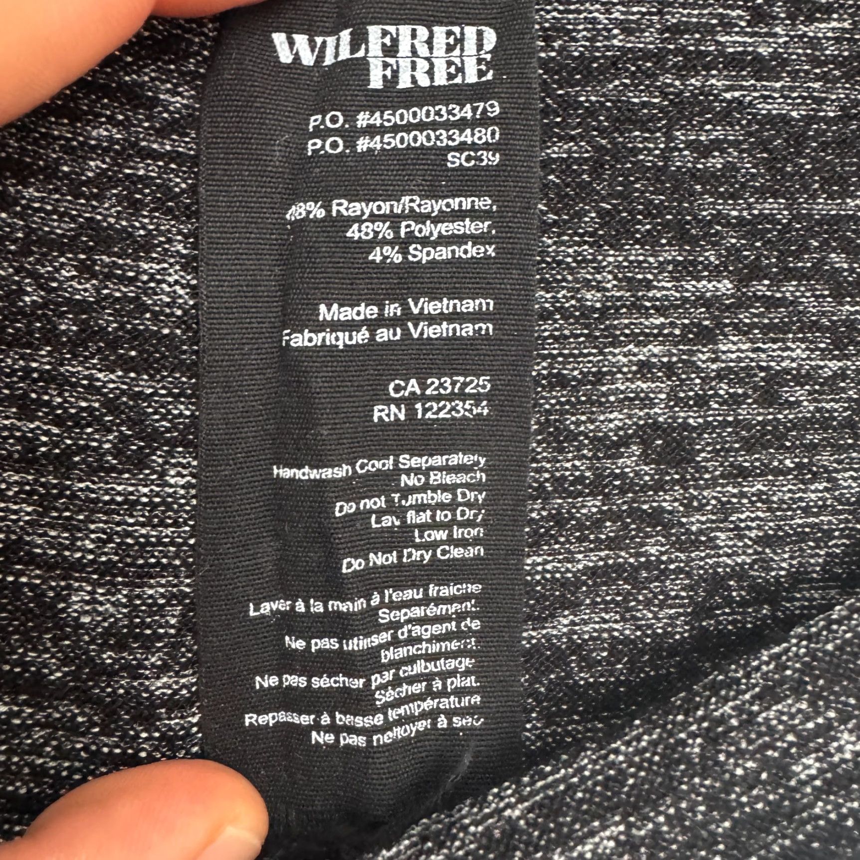 Aritzia Aritzia Wilfred Free Yasmin Cutout Knit Midi Dress Womens Medium Heather Halter Dress Size M / US 6-8 / IT 42-44 - 6 Thumbnail