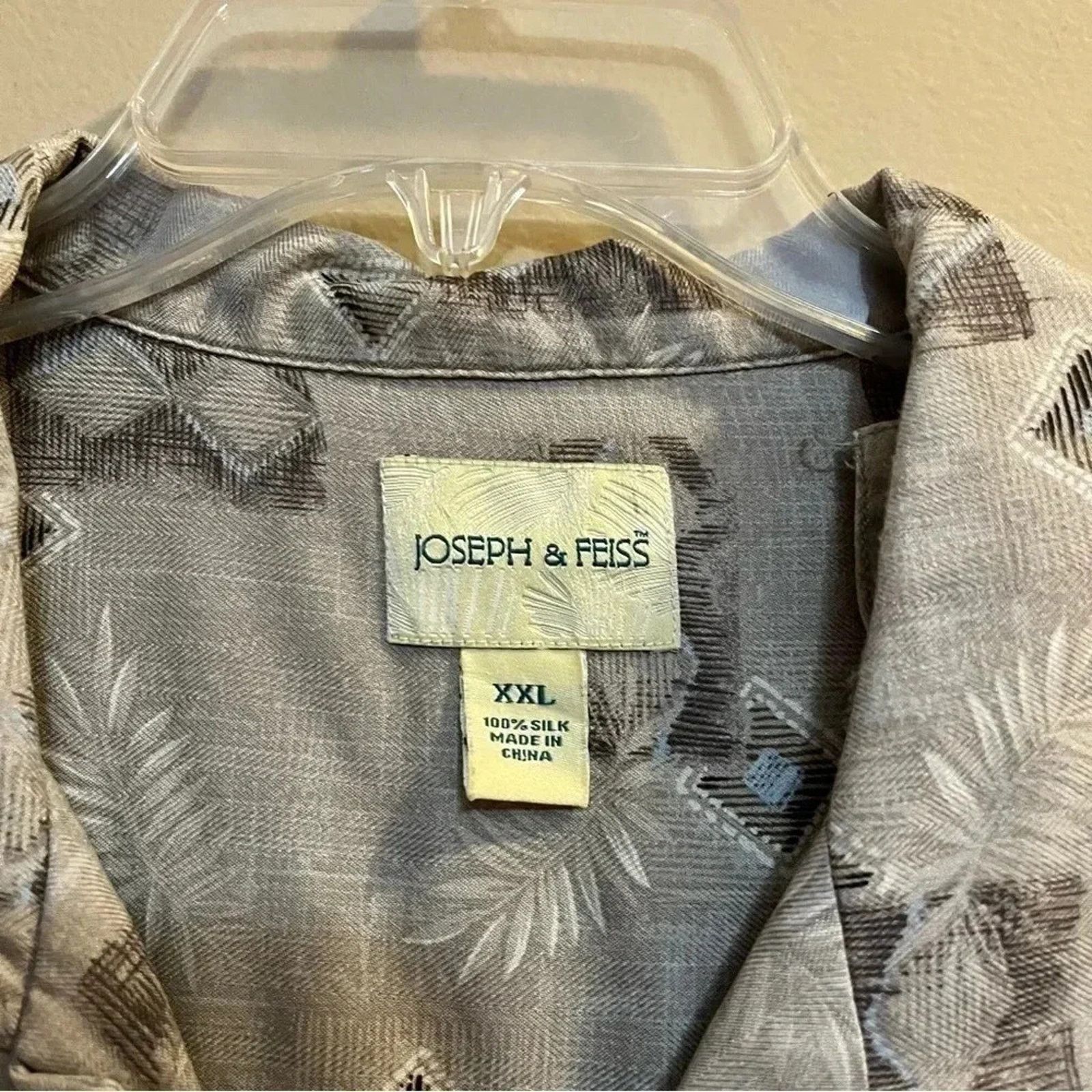 Joseph & Feiss Joseph & Feiss Hawaiian Short Sleeve Silk Shirt Size XXL Size US XXL / EU 58 / 5 - 3 Thumbnail