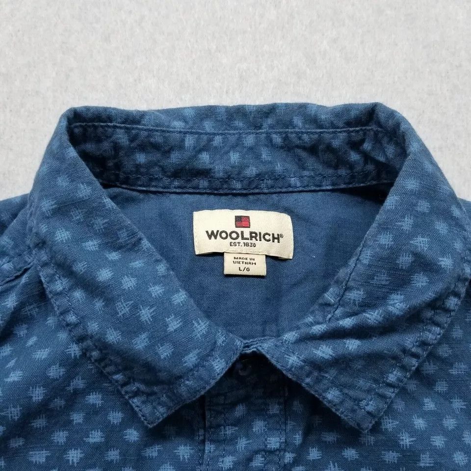 Other Woolrich Shirt Mens Large Short Sleeve Pockets Cotton Size US L / EU 52-54 / 3 - 4 Thumbnail