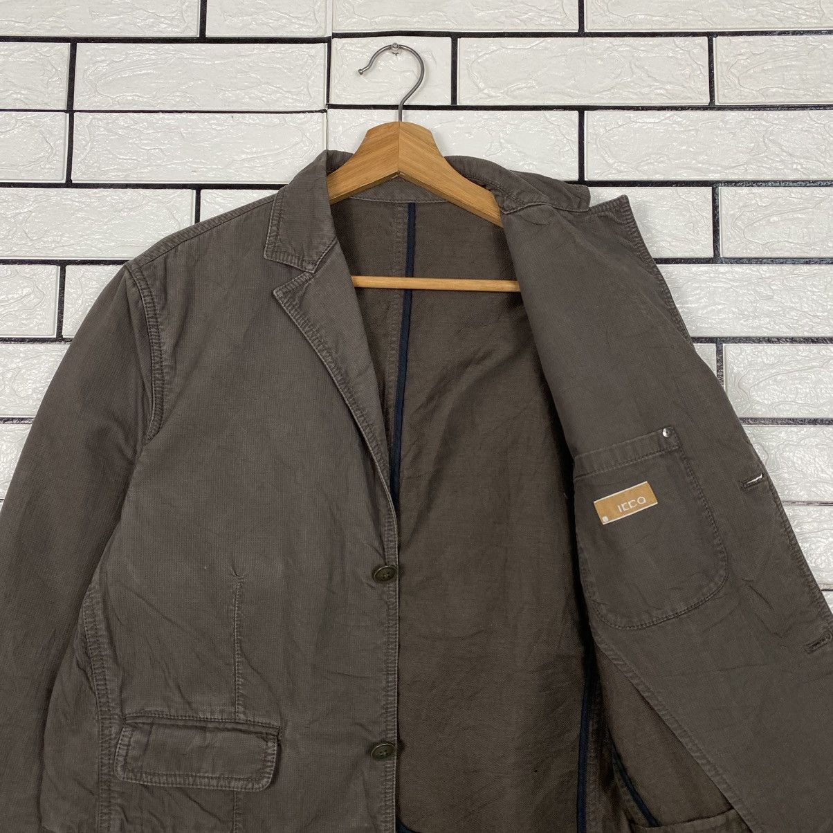 Issey Miyake 📌Vintage Chore Work Jacket Icca Duck Canvas Detroit Size US L / EU 52-54 / 3 - 13 Thumbnail