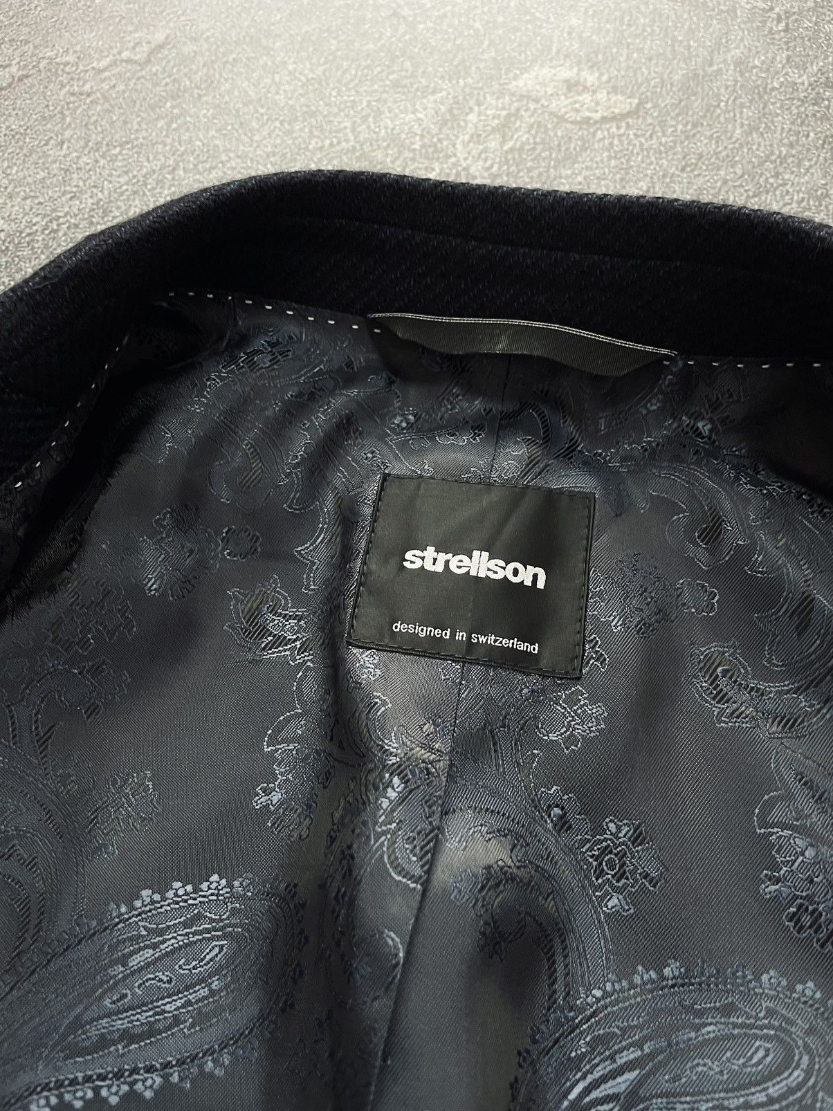 Strellson Strellson Wool Finest Super 100 Men’s Blazer Size 46 Size 46S - 12 Thumbnail