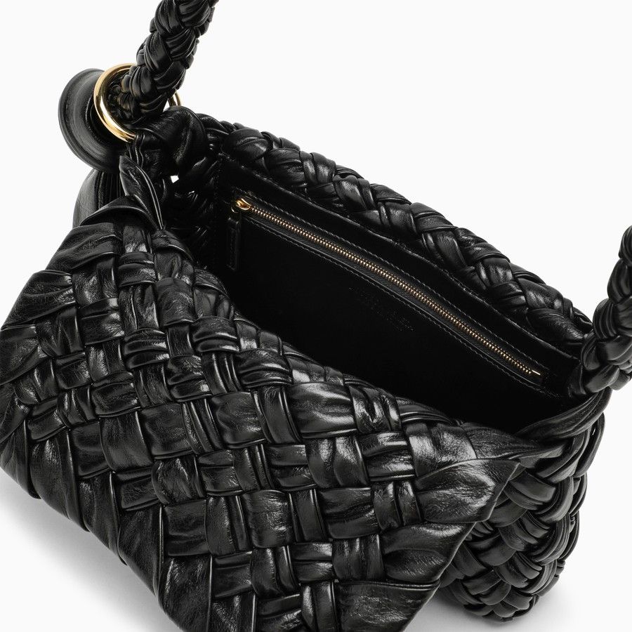 Bottega Veneta o1d2blof0824 Size: OS / Leather Bag in Black Size ONE SIZE - 4 Thumbnail