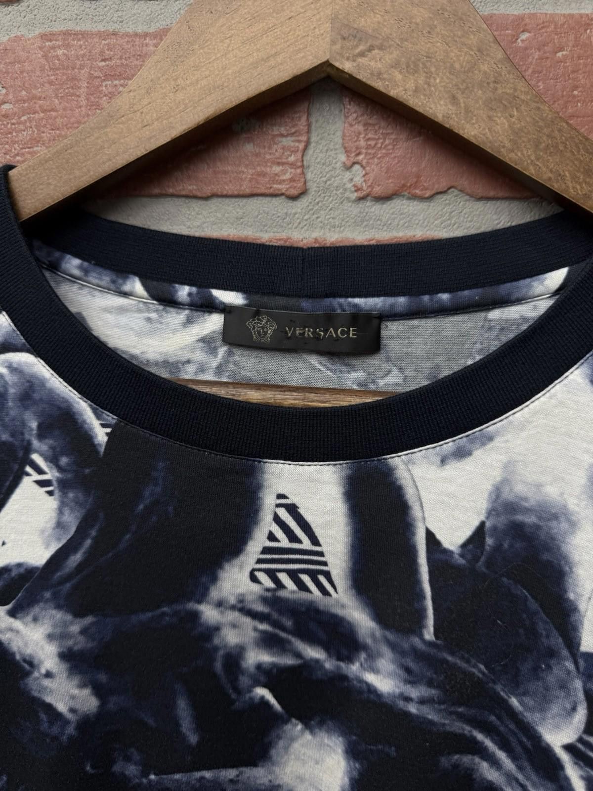 Versace Versace Black T-Shirt Men’s Size 3XL | Medusa Face Tee | Size US XXL / EU 58 / 5 - 9 Thumbnail