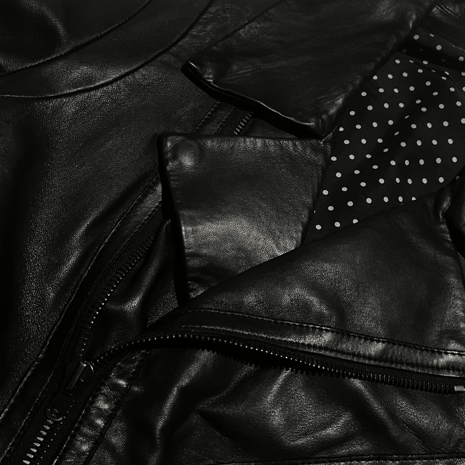 Number (N)ine Number (N)ine SS06 Lambskin Leather Biker Jacket Size US M / EU 48-50 / 2 - 6 Thumbnail