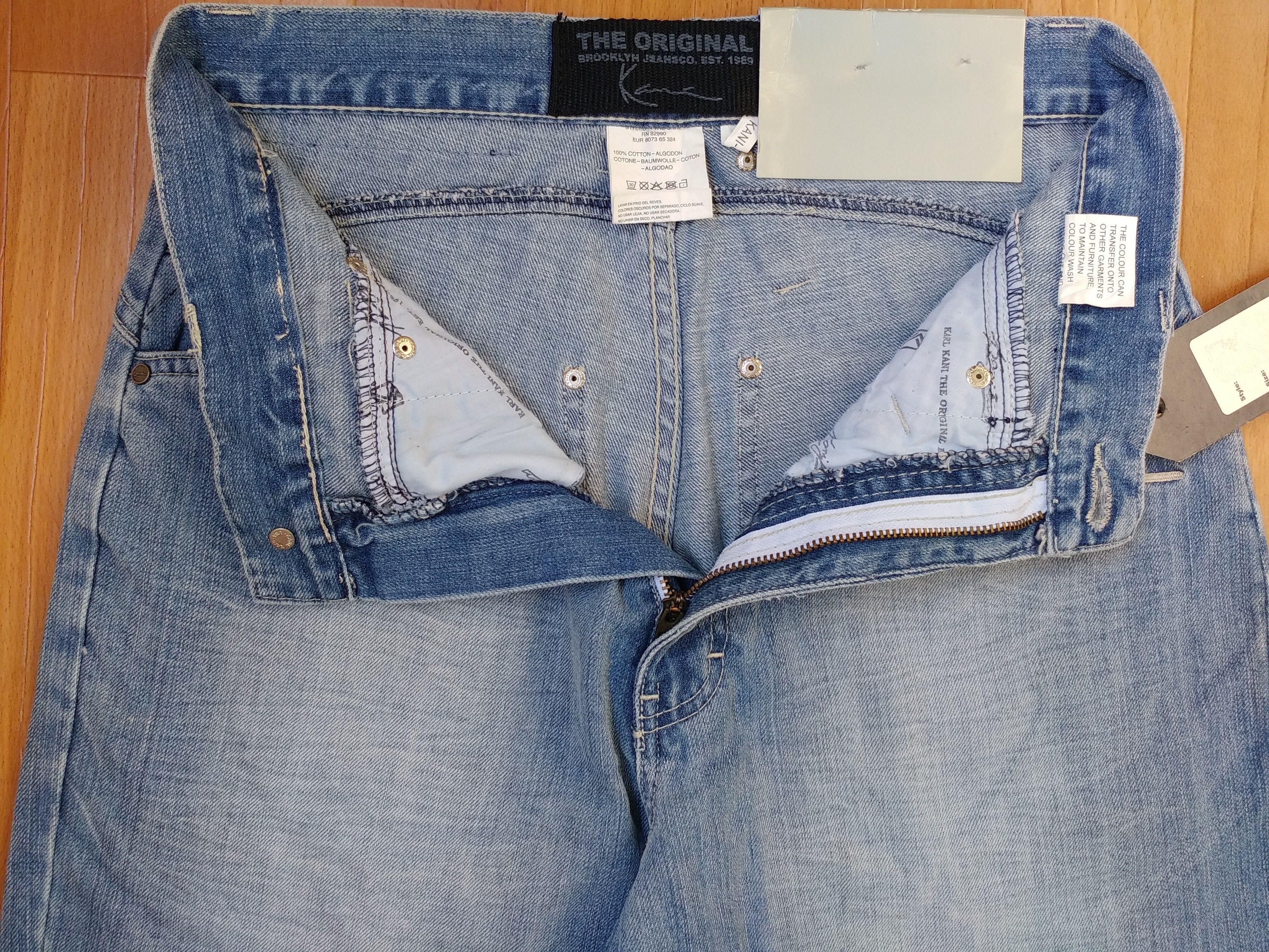 Karl Kani KARL KANI jeans, baggy, vintage Kani jeans, 90s hip hop W 28 Size US 28 / EU 44 - 11 Thumbnail