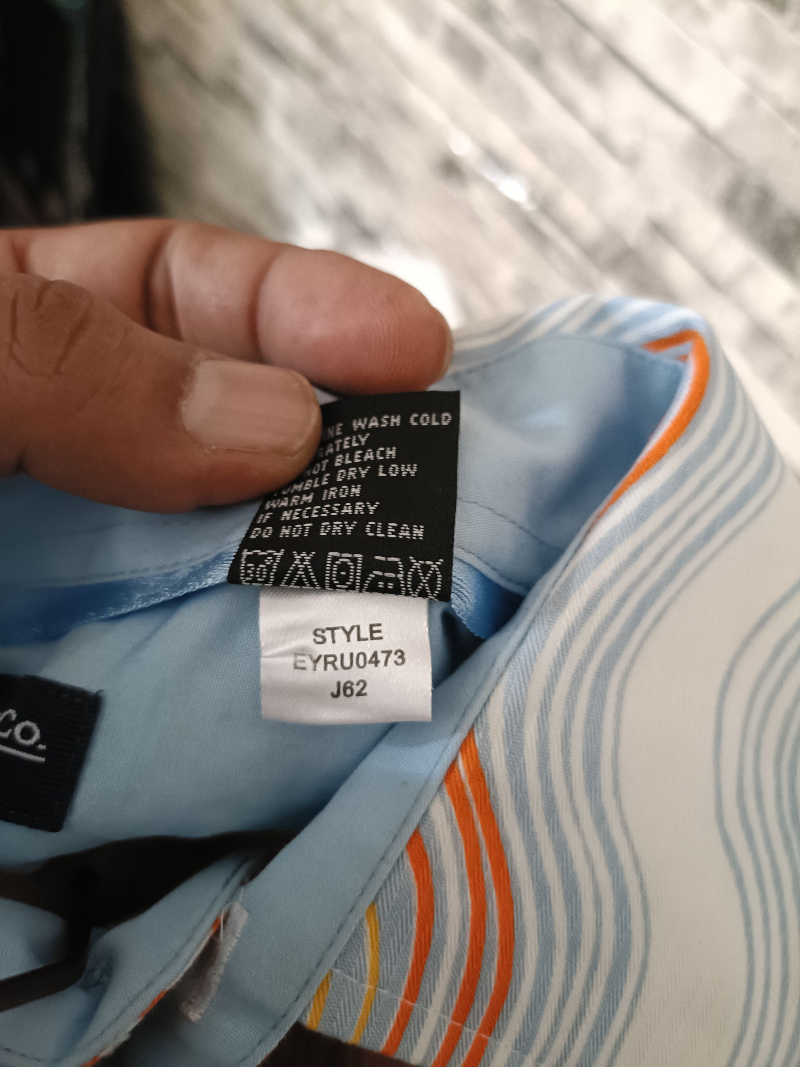 Enyce Enyce multi color wavy Y2K button shirt Size US L / EU 52-54 / 3 - 8 Thumbnail