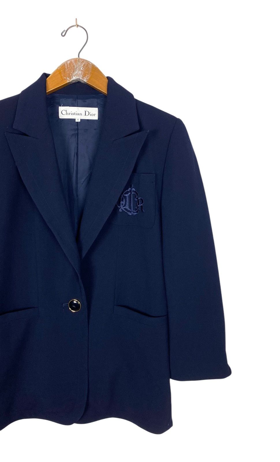 Christian Dior Monsieur Rare‼️ Vintage Christian Dior Double Collar Blazer Size S / US 4 / IT 40 - 3 Thumbnail