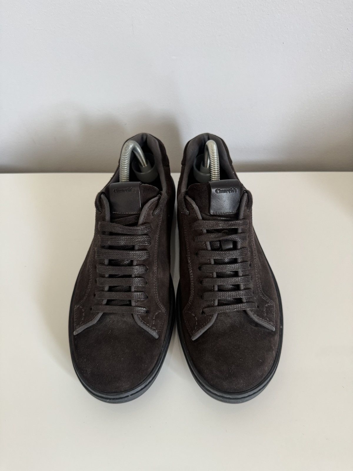 Churchs Navy Blue Suede Largs 2 Sneakers | Grailed