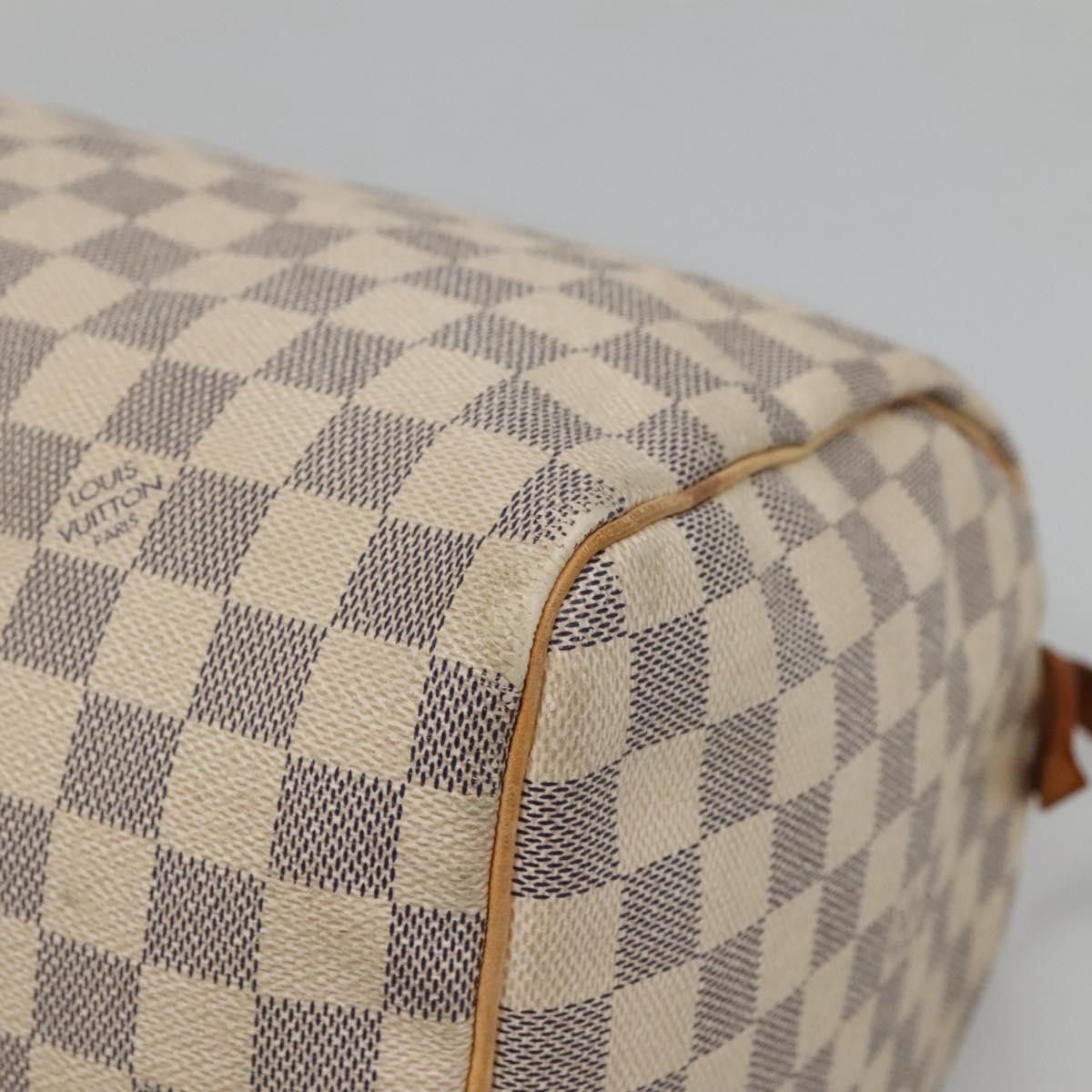 Louis Vuitton LOUIS VUITTON Damier Azur Speedy 30 Hand Bag N41533 Size ONE SIZE - 15 Thumbnail