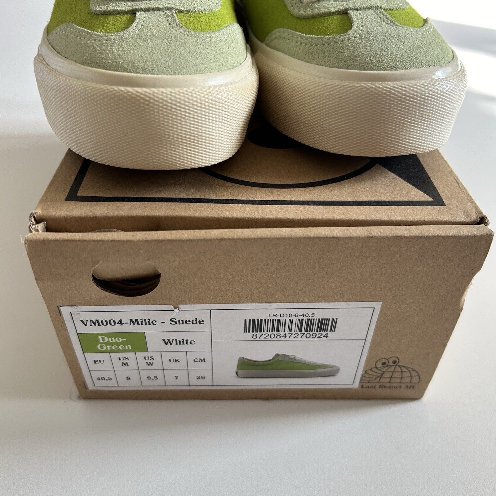 Frog Skateboards × Last Resort AB Last Resort AB Chris Millic VM004 Suede Duo-Green US Size 8 Size US 8 / EU 41 - 6 Thumbnail