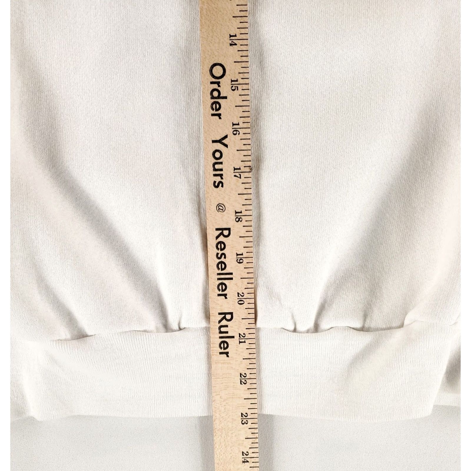 Fruit Of The Loom Fruit of the Loom Sweatshirt Plant a Tree Dog White Made USA Long Sleeve Mens L Crew Neck Pullover White Mens L Size US L / EU 52-54 / 3 - 6 Thumbnail