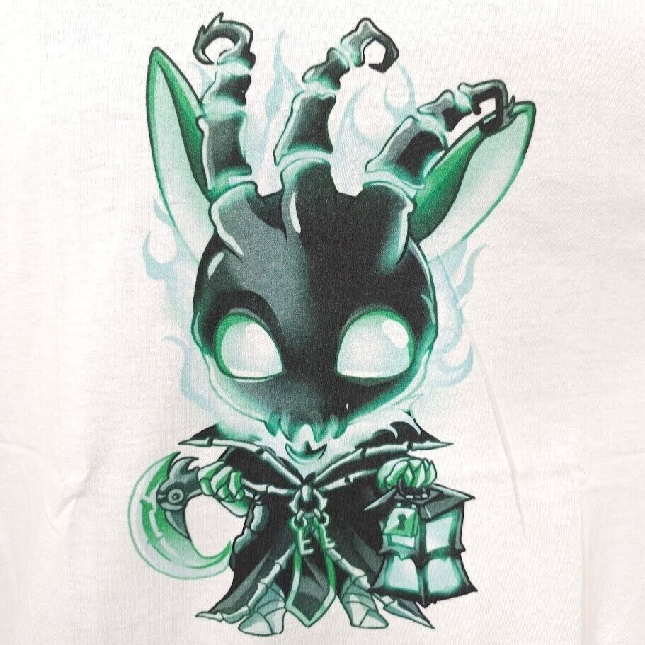 Fruit Of The Loom League Of Legends T Shirt Mens Size Medium White Thresh Size US M / EU 48-50 / 2 - 2 Thumbnail