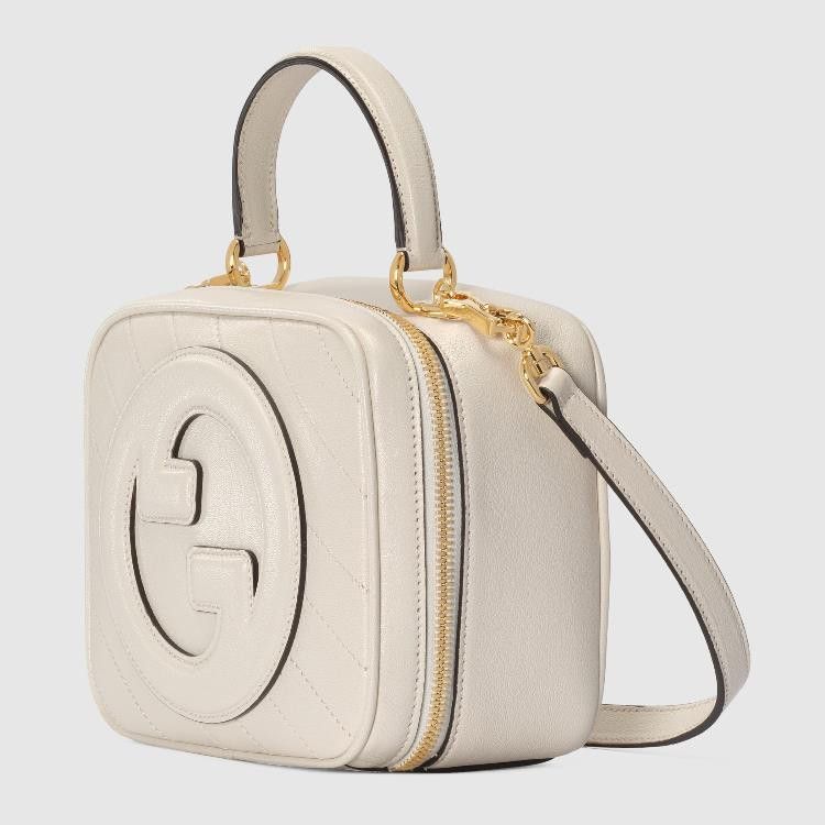 Gucci o1la5ras0526 Size: OS / Blondie Small Top Handle Bag White Size ONE SIZE - 3 Thumbnail