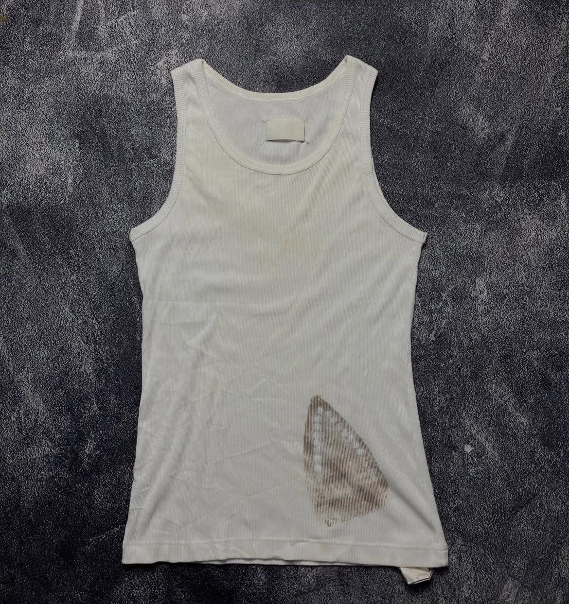Maison Margiela Martin Margiela Iron burn singlet | Grailed
