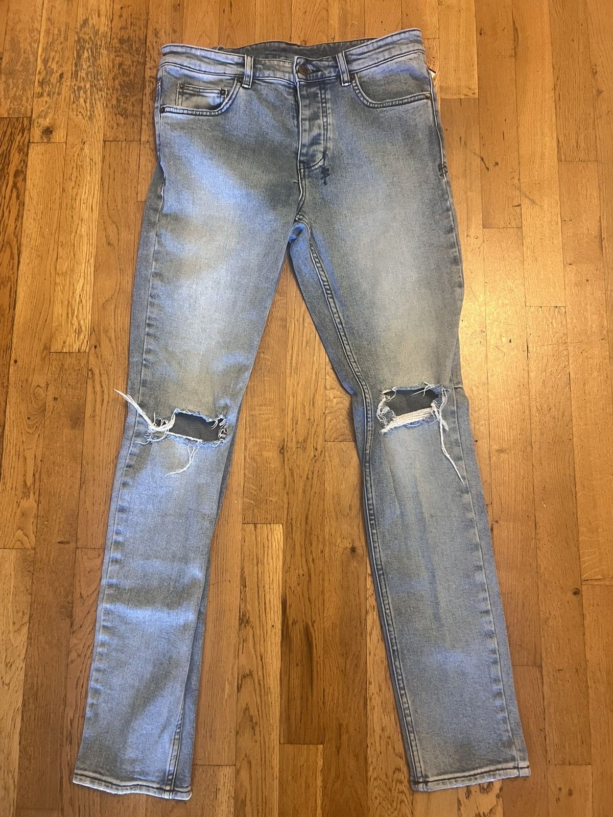Ksubi Ksubi jeans 31x32 light wash denim Size US 31 - 1 Thumbnail