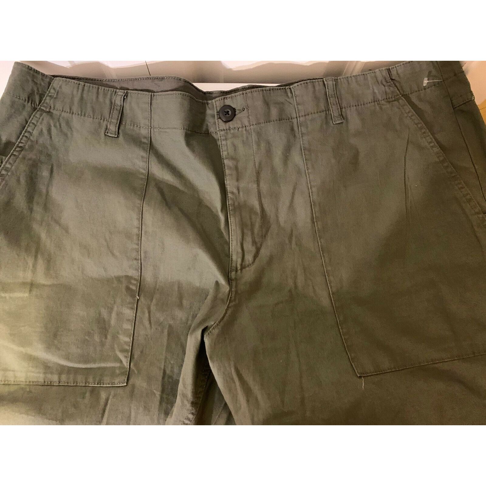 Other New No Boundaries Men's Sz 46 Green Stretch Flat Front Short Size US 44 / EU 60 - 1 Thumbnail