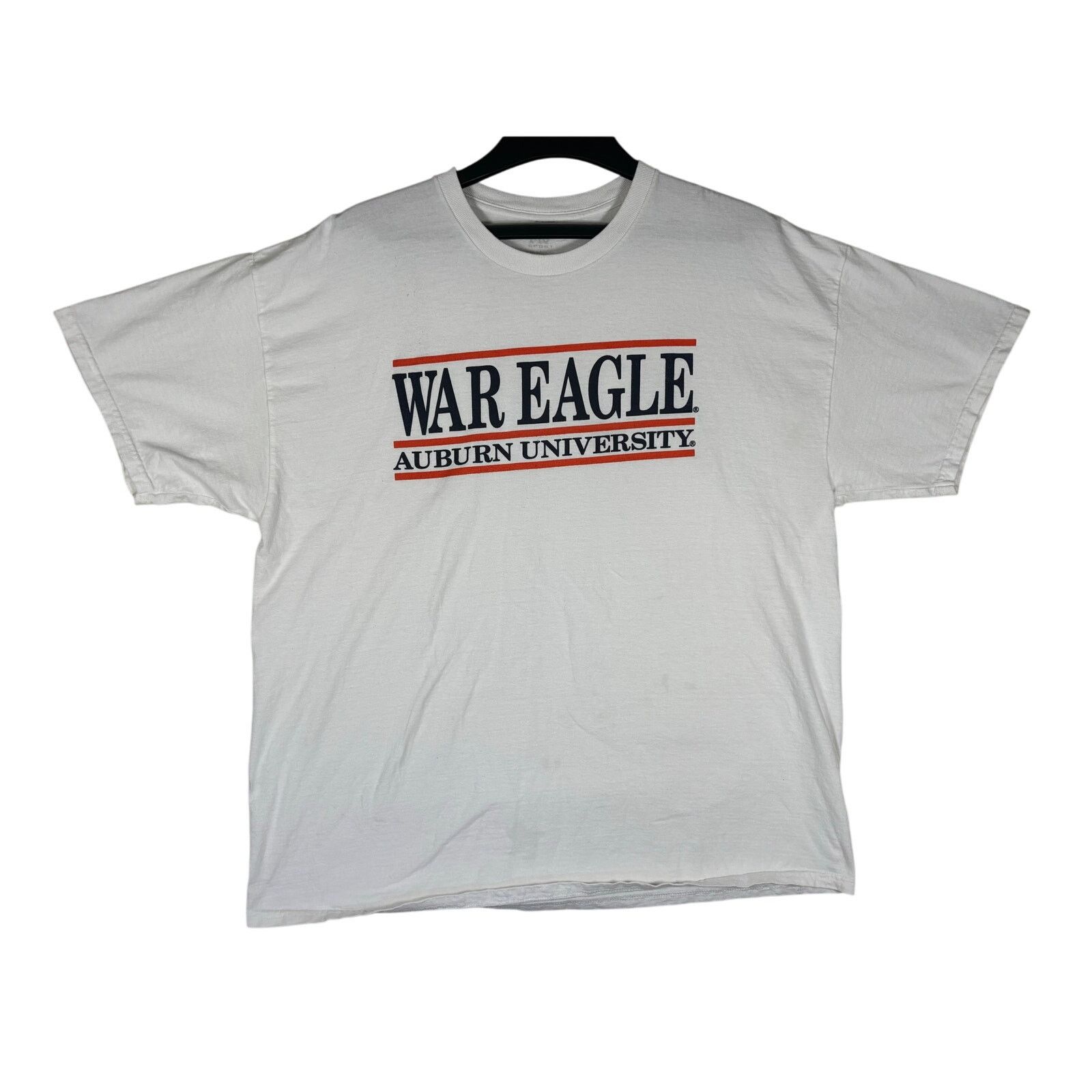 The Unbranded Brand Auburn University War Eagle T-Shirt 2XL White Oversized Size US XXL / EU 58 / 5 - 1 Thumbnail