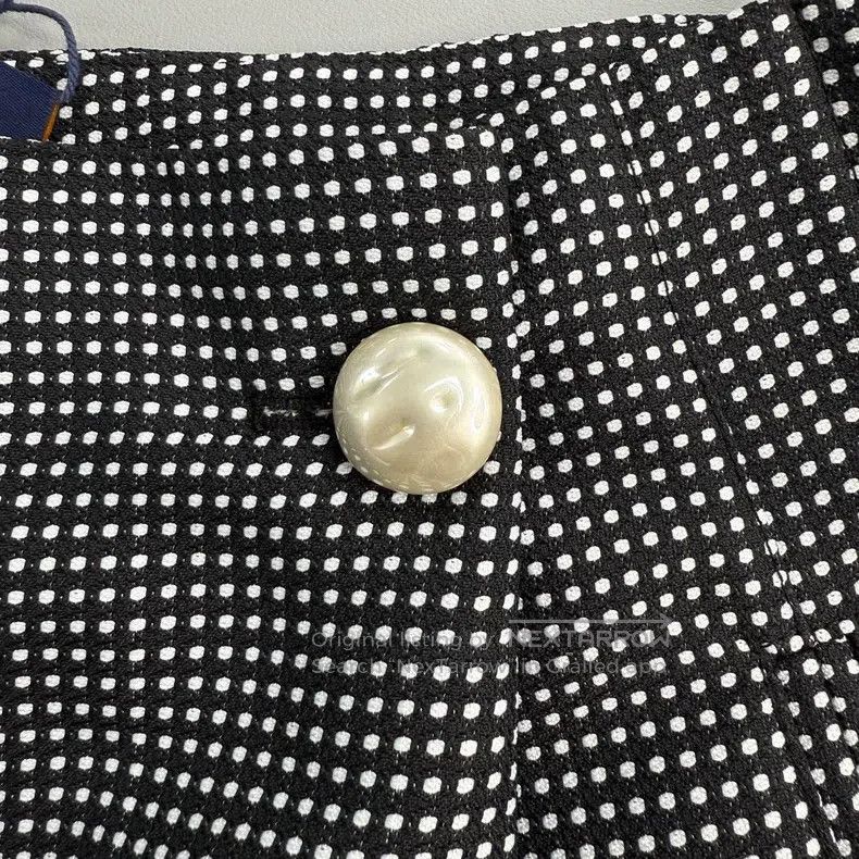 Louis Vuitton Louis Vuitton Black and white small check fritillary butto Size US 36 / EU 52 - 7 Thumbnail