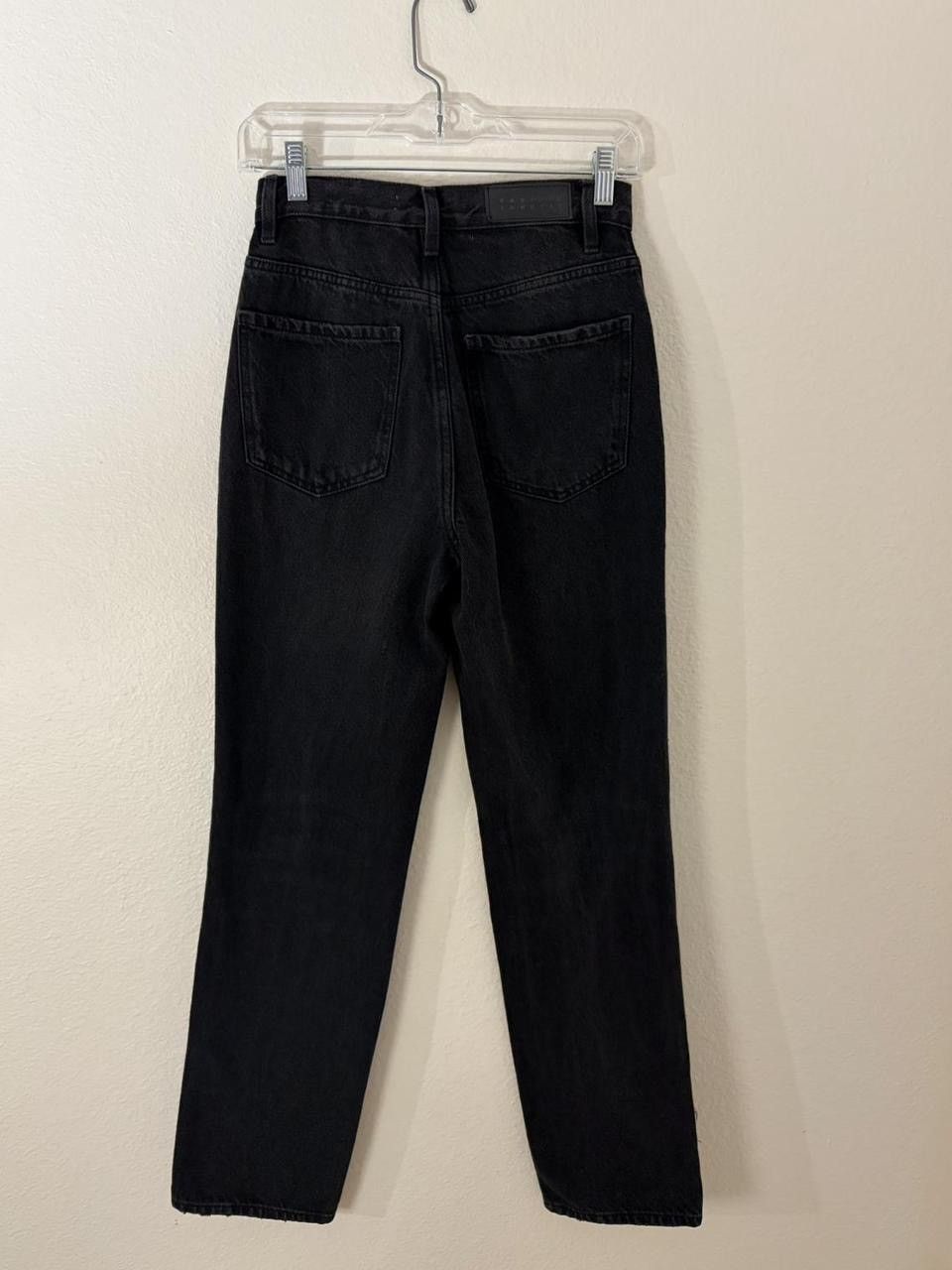 Pacsun pacsun eco black distressed dad jeans Size 24" / US 00 / IT 34 - 3 Thumbnail