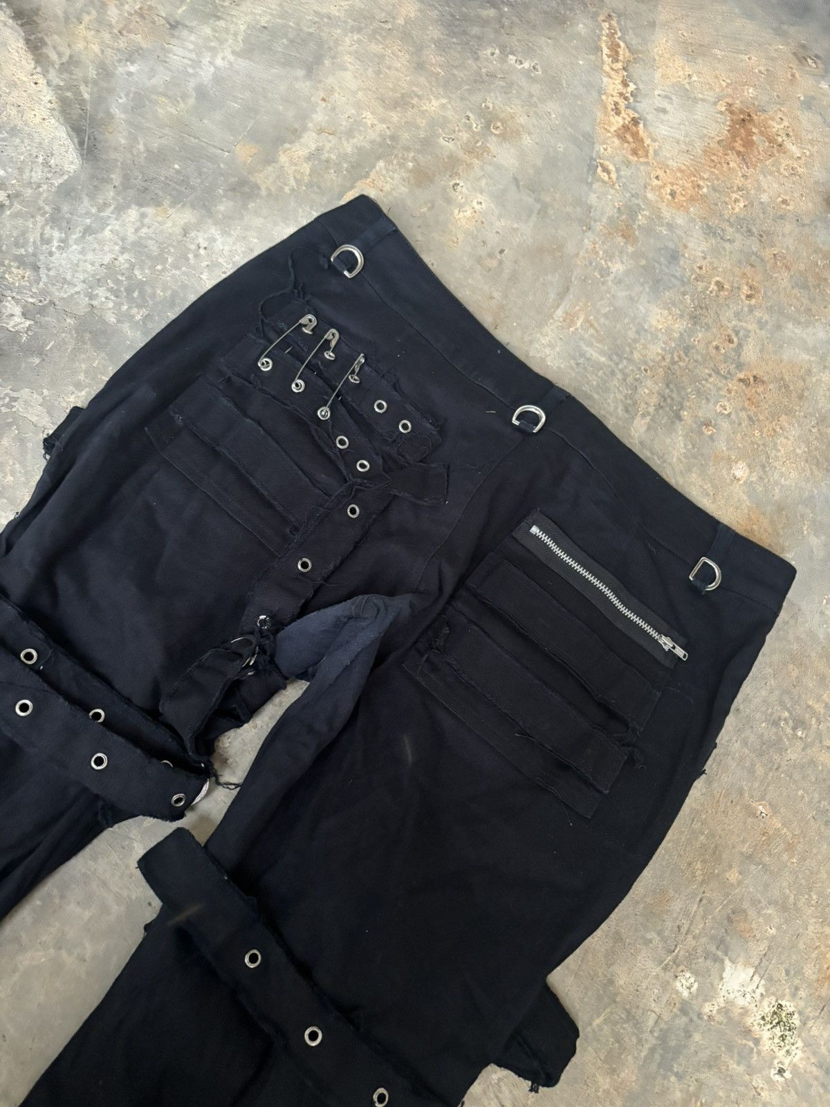 If Six Was Nine Y2k Body Line Ifsixwasnine Lgb Punk Style Pants Size US 34 / EU 50 - 4 Thumbnail