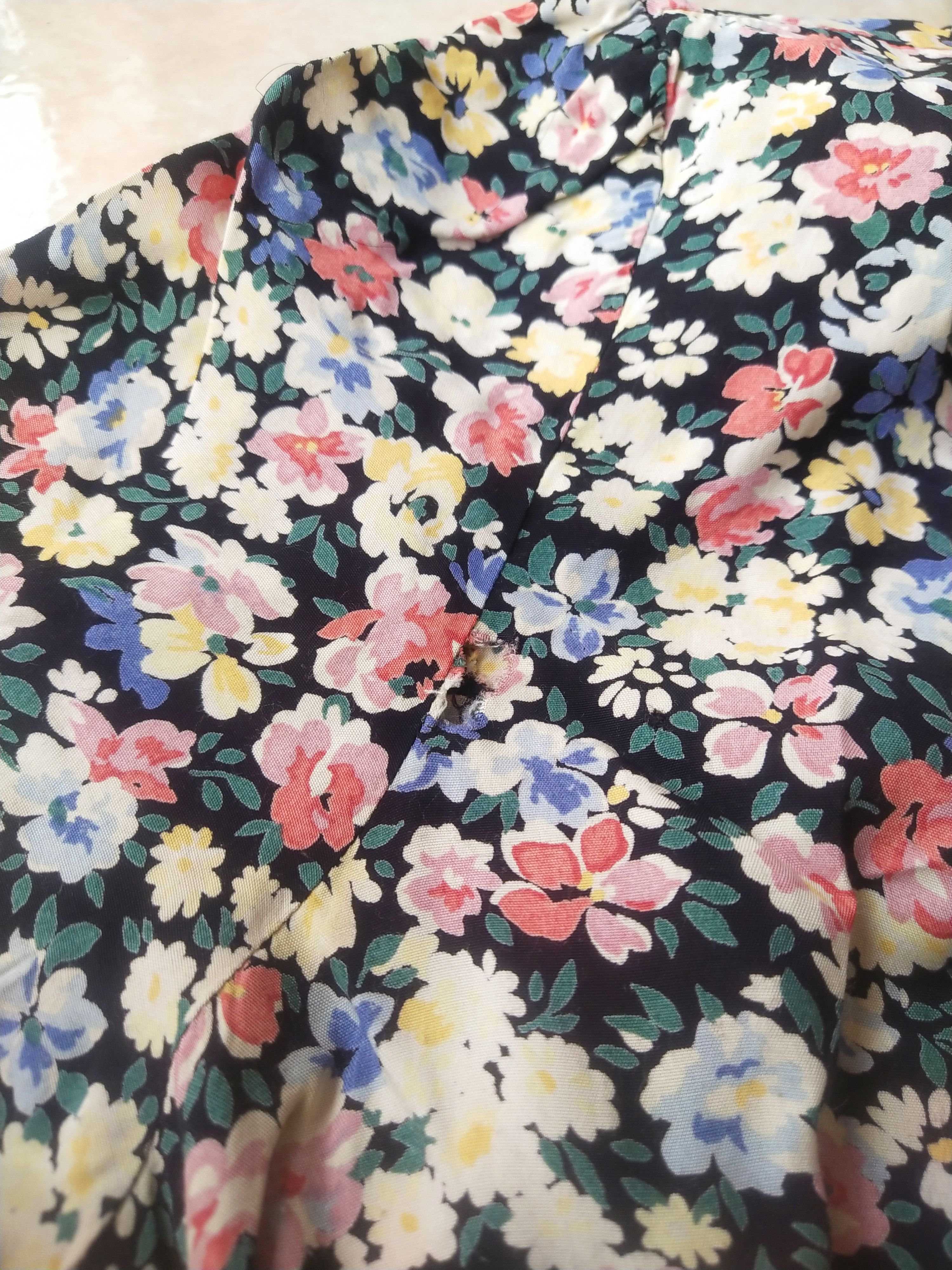 Gerard Darel Vintage 90s Gerard Darel Floral Button Down Tea Dress France Size M / US 6-8 / IT 42-44 - 5 Thumbnail