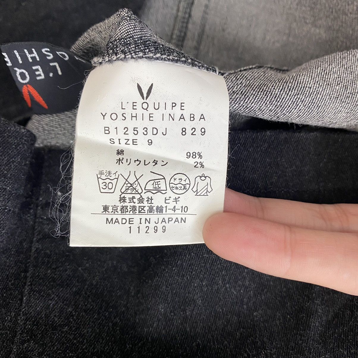 Japanese Brand × yoshie inaba L'EQUIPE YOSHIE INABA Japanese Designer Black Blazer Coat Size US S / EU 44-46 / 1 - 6 Thumbnail