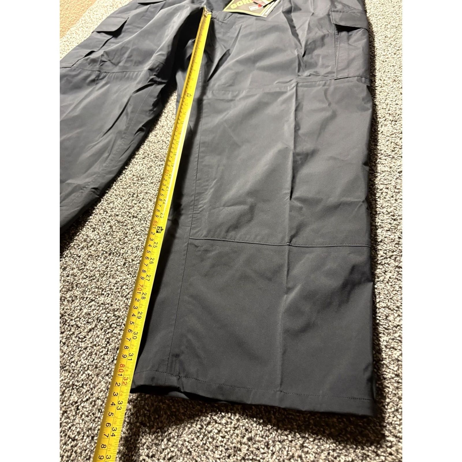 Vintage Forum Industries Gore Tex Pants Mens 2XL Black Shell Zip Ankle NEW NWT Size US 39 - 4 Thumbnail