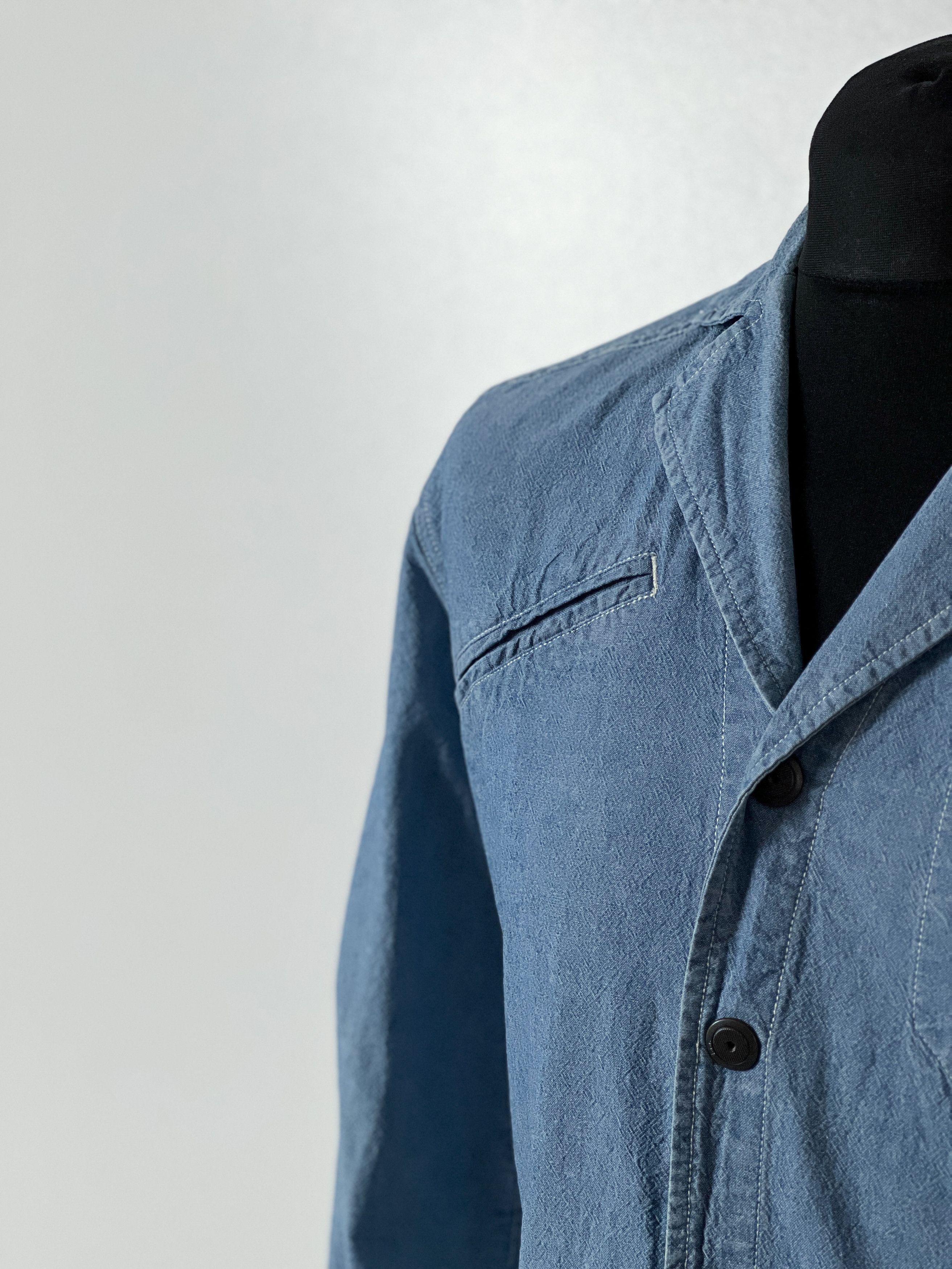 Other 8mm NDL DSTNC Light Denim Men`s Blazer Size US L / EU 52-54 / 3 - 11 Thumbnail