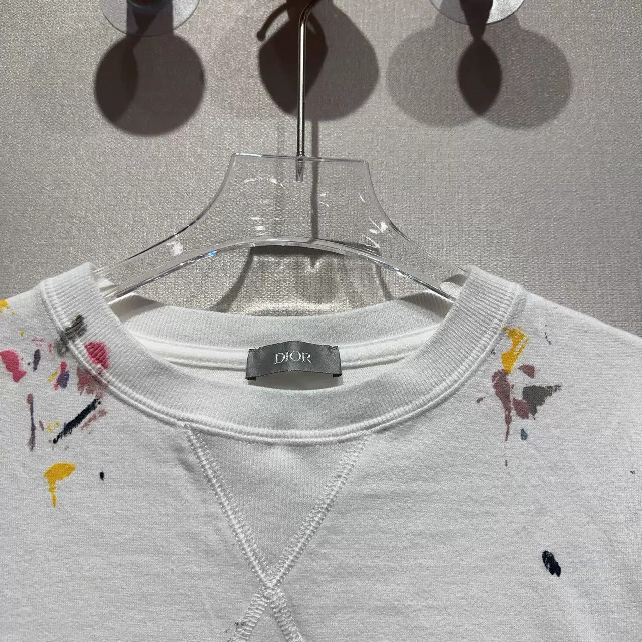 Dior Dior Graffiti Ink Splash Short Sleeve Tee S 99 New Size US S / EU 44-46 / 1 - 4 Thumbnail