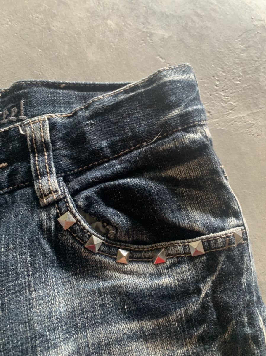 Hysteric Glamour Y2K style cross design chrome hearts/affliction inspired Size US 28 / EU 44 - 8 Thumbnail