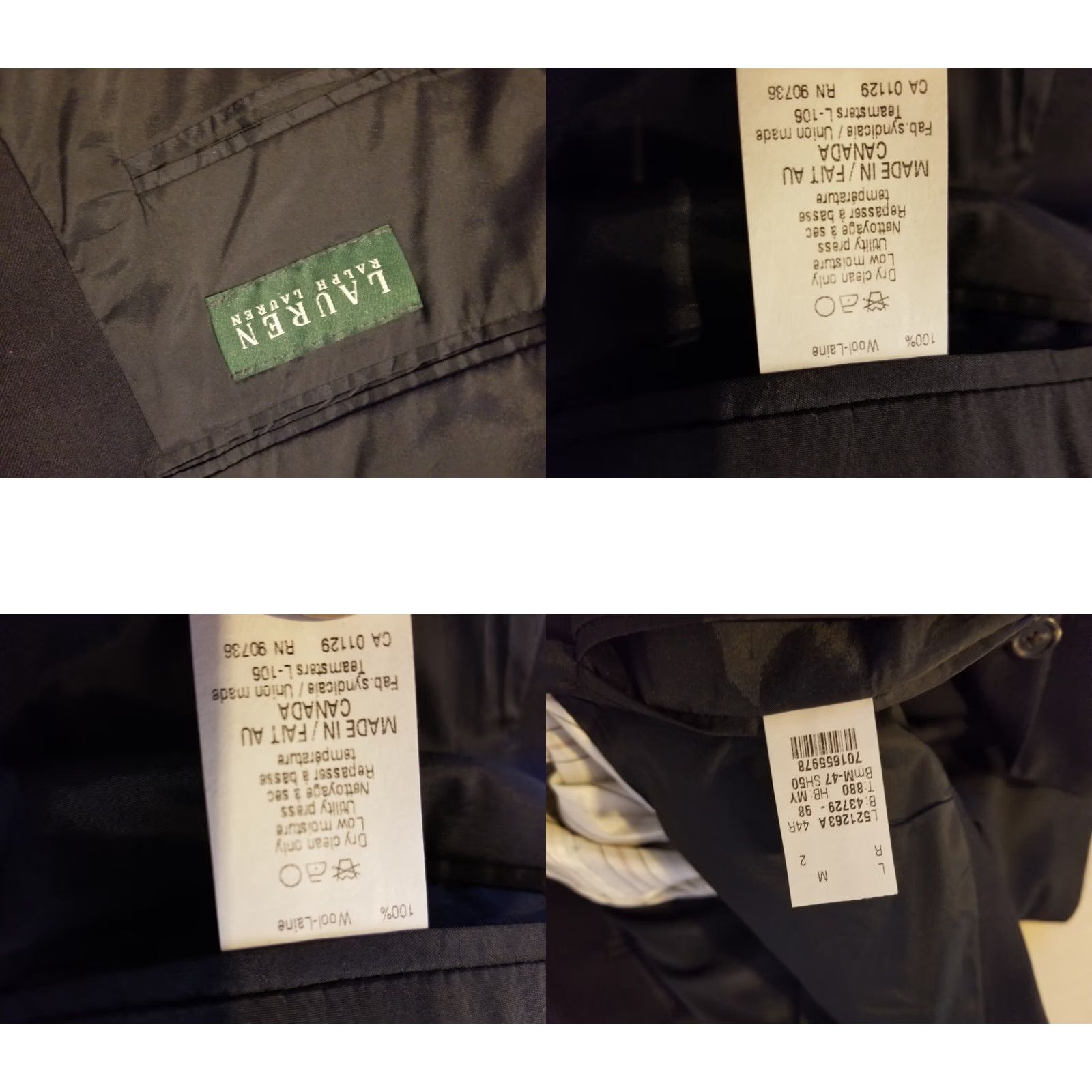 Ralph Lauren Polo Ralph Lauren Blazer Wool Jacket 44R Blue Mens jacket 2 Piece 진 Size US XXL / EU 58 / 5 - 8 Thumbnail