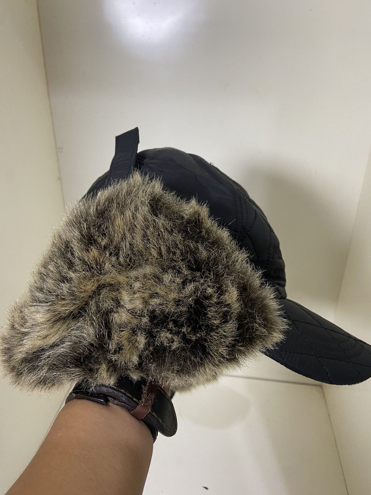 Japanese Brand polini union fuzzy ushanka warm golf hat Size ONE SIZE - 2 Thumbnail