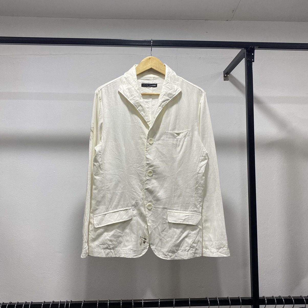 Issey Miyake × Japanese Brand × Tete Homme 🚨FINAL DROP🚨 Tete Homme Coat Linen 90s Designer Issey Miyake Size US M / EU 48-50 / 2 - 1 Thumbnail