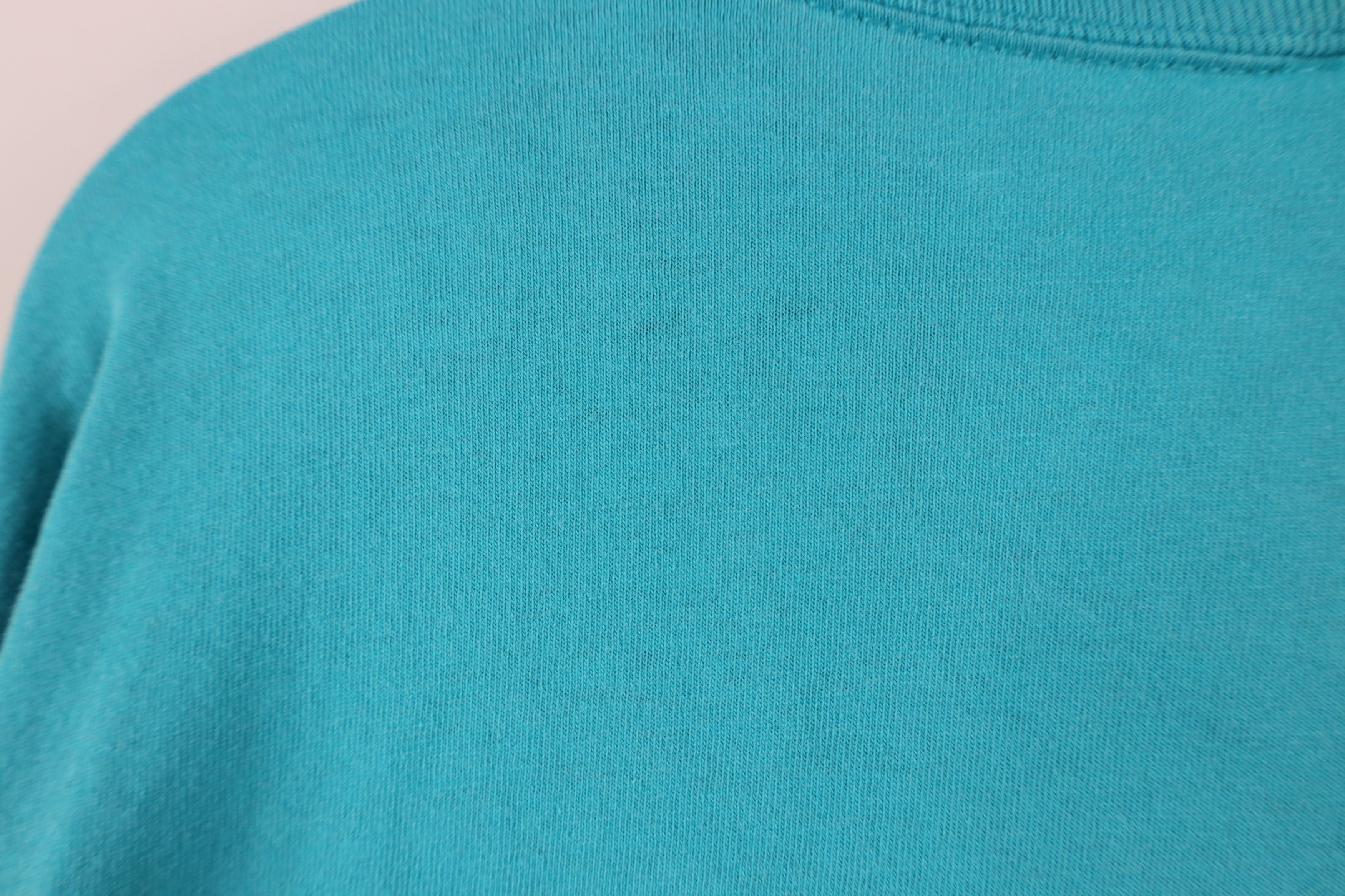 Russell Athletic Vintage 90s Russell Athletic Blank Cotton T-Shirt Blue USA Size US XL / EU 56 / 4 - 11 Thumbnail