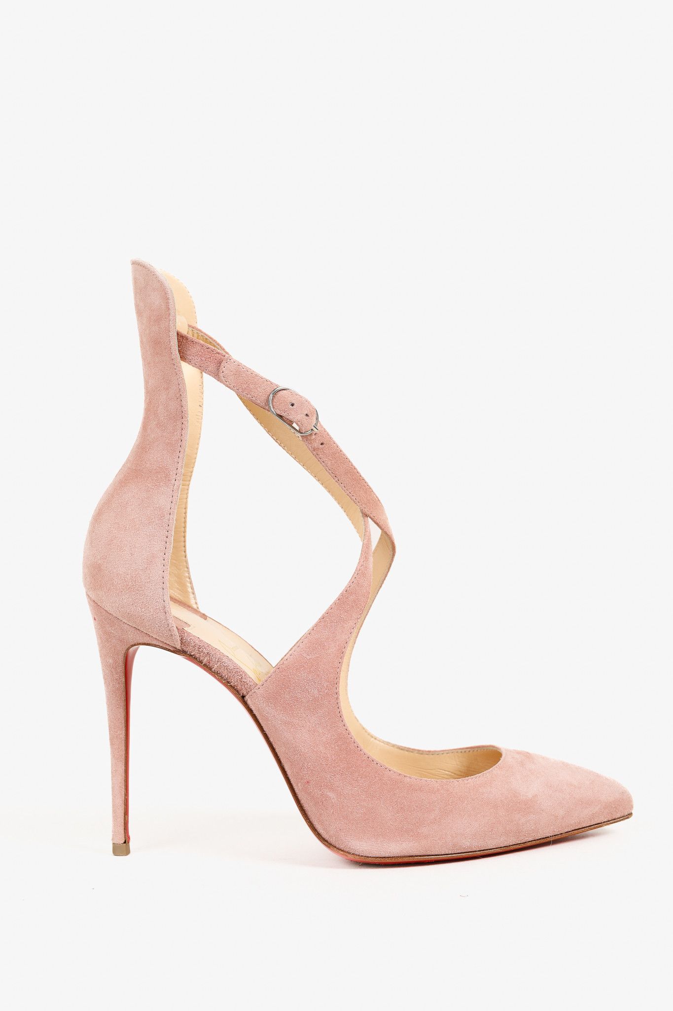 Christian Louboutin Marlena Rock 100 Veau Velours Pumps