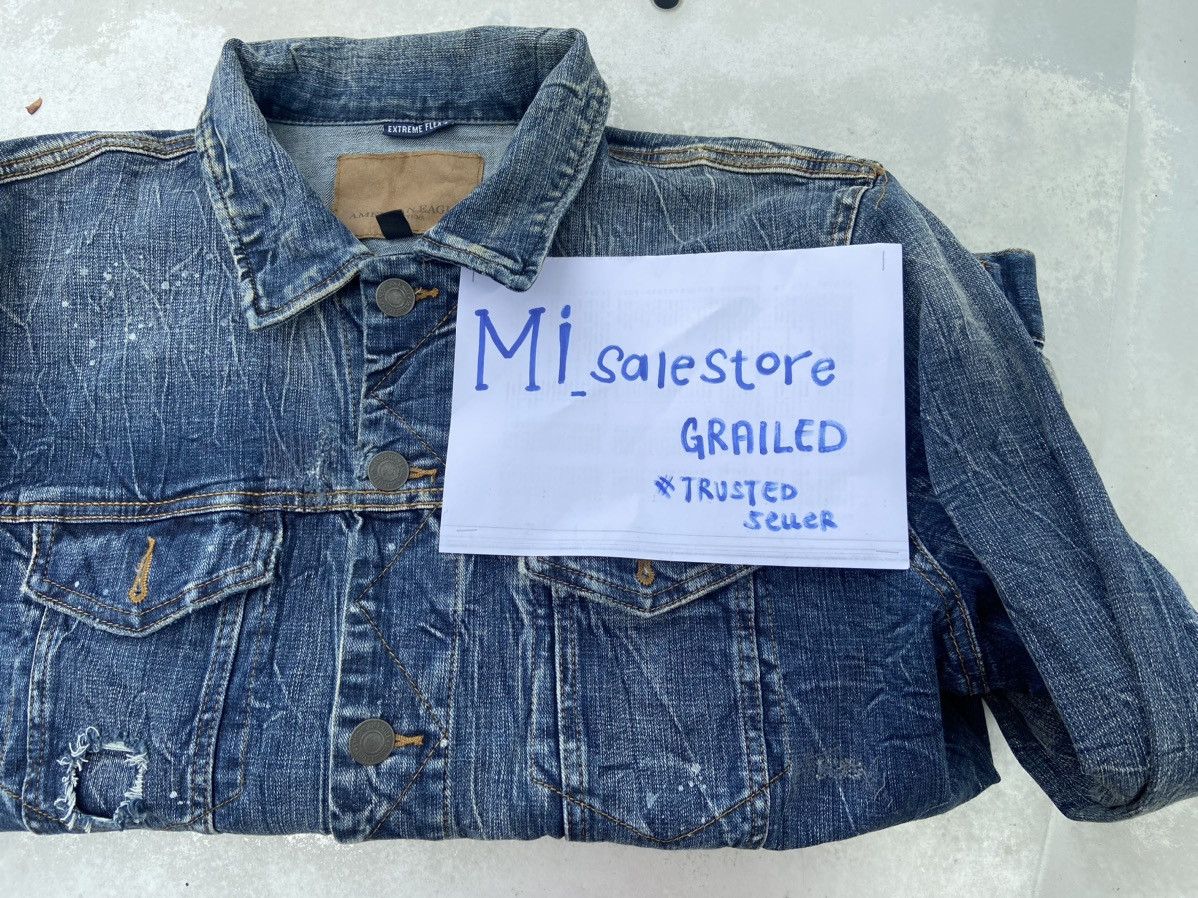 Undercover Distressed Denim jacket jeans Size US XL / EU 56 / 4 - 11 Thumbnail