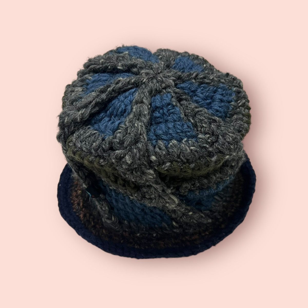 14th Addiction × Japanese Brand × Vintage VINTAGE LIGA FELIZ JAPAN CROCHET KNITTED BUCKET HAT Size ONE SIZE - 20 Thumbnail