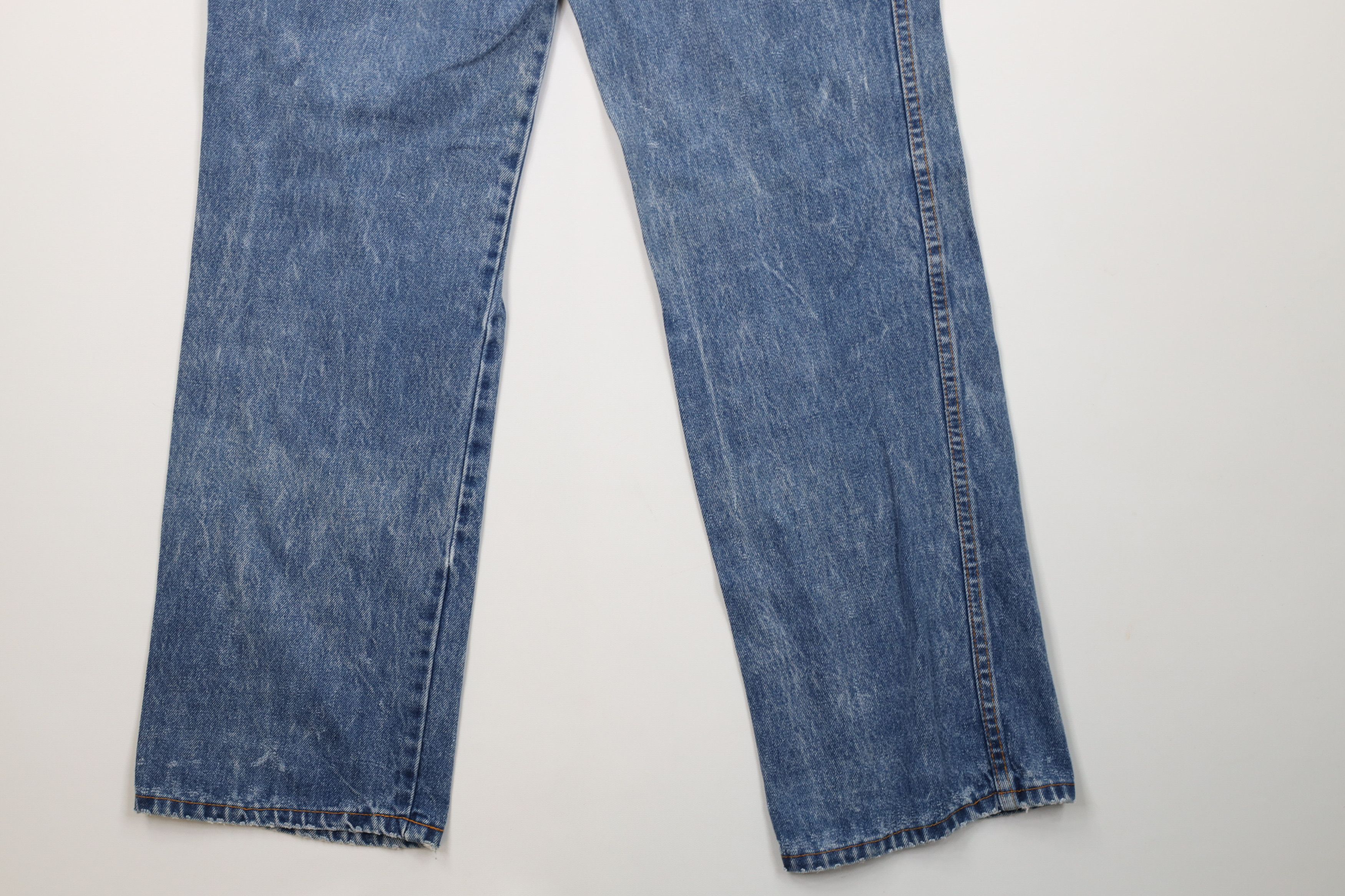 Vintage Vintage 80s 90s Streetwear Wide Leg Denim Jeans Blue USA Size 36" / US 14 / IT 50 - 13 Thumbnail