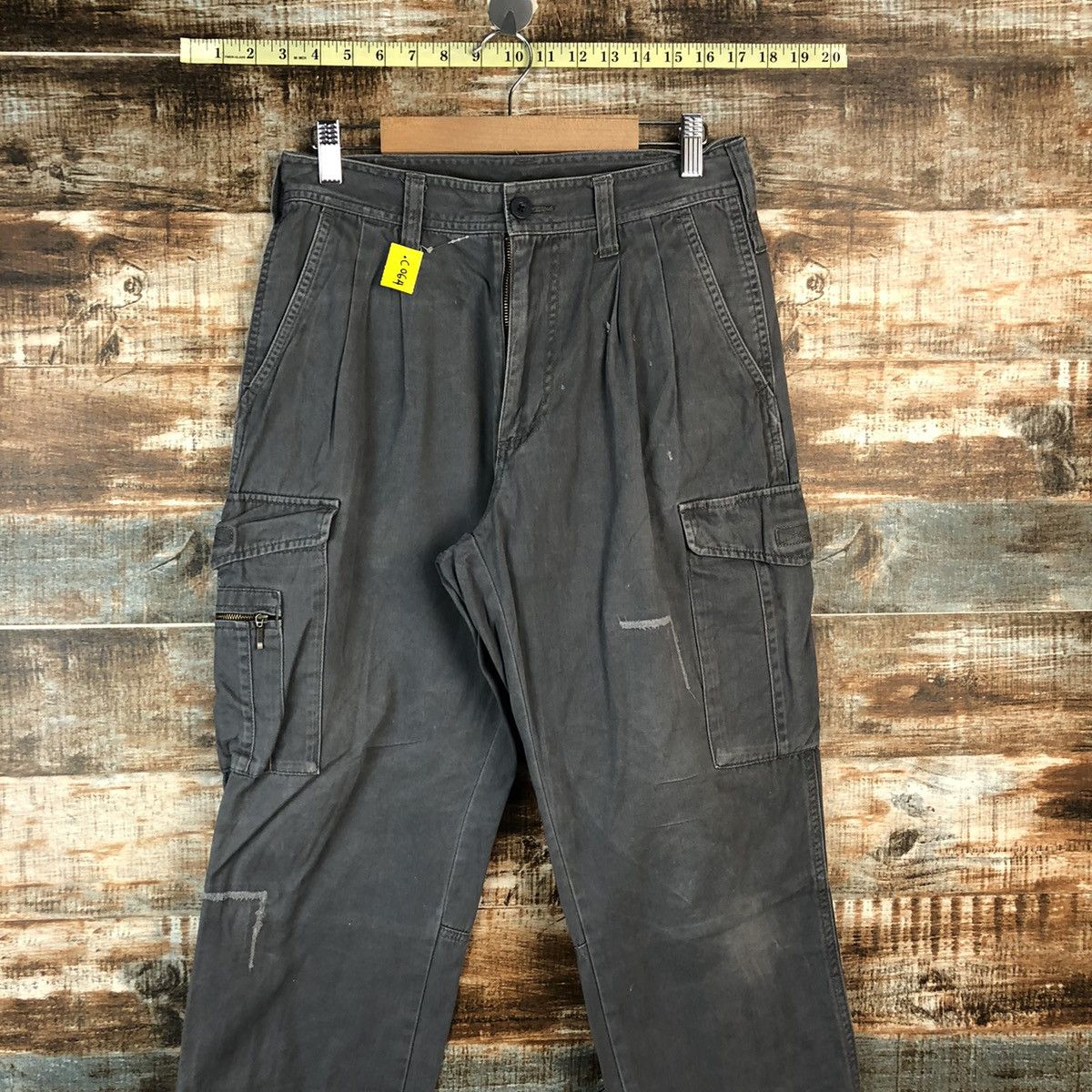 Japanese Brand DLL N Soulation Grey vintage utility Joggers Pants #C064 Size US 26 / EU 42 - 2 Thumbnail
