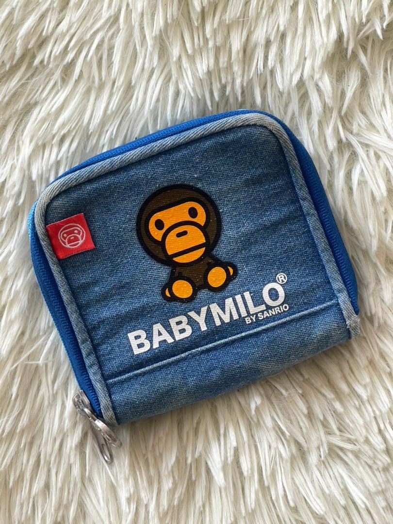 Bape Baby Milo By Sanrio Round Zipper Wallet Size ONE SIZE - 4 Thumbnail