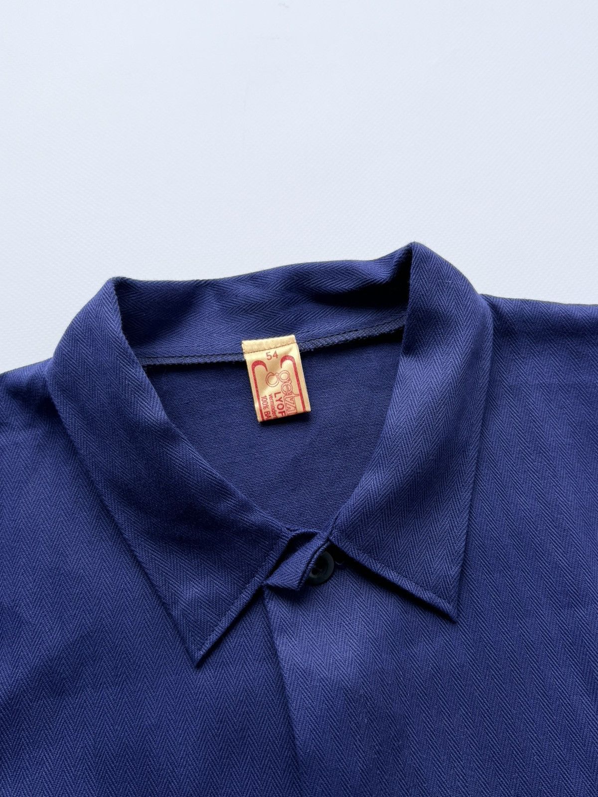 Vetra Vintage 80s Deadstock French Work Sanfor Chore Jacket Size US L / EU 52-54 / 3 - 4 Thumbnail