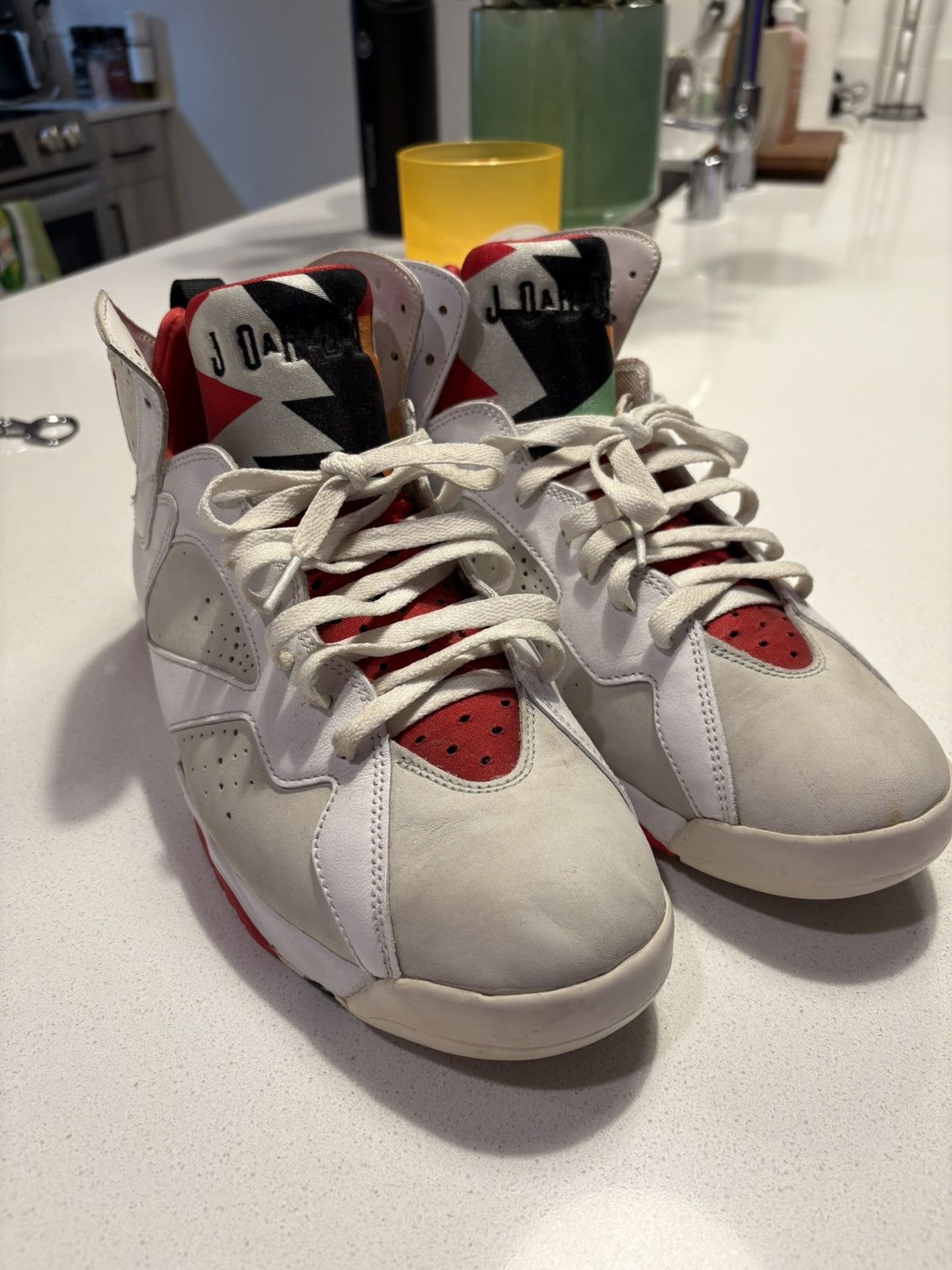Jordan Brand × Nike Jordan Retro 7 (Hare) Size US 11 / EU 44 - 2 Thumbnail