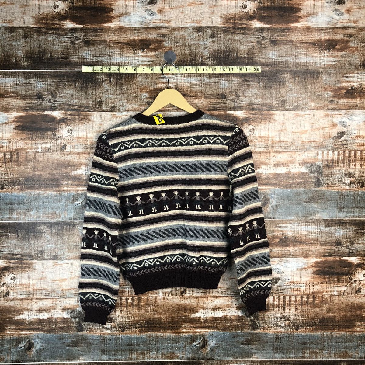 Vintage Japanese Brand Brown Knitwear #A1869 Size US XS / EU 42 / 0 - 10 Thumbnail