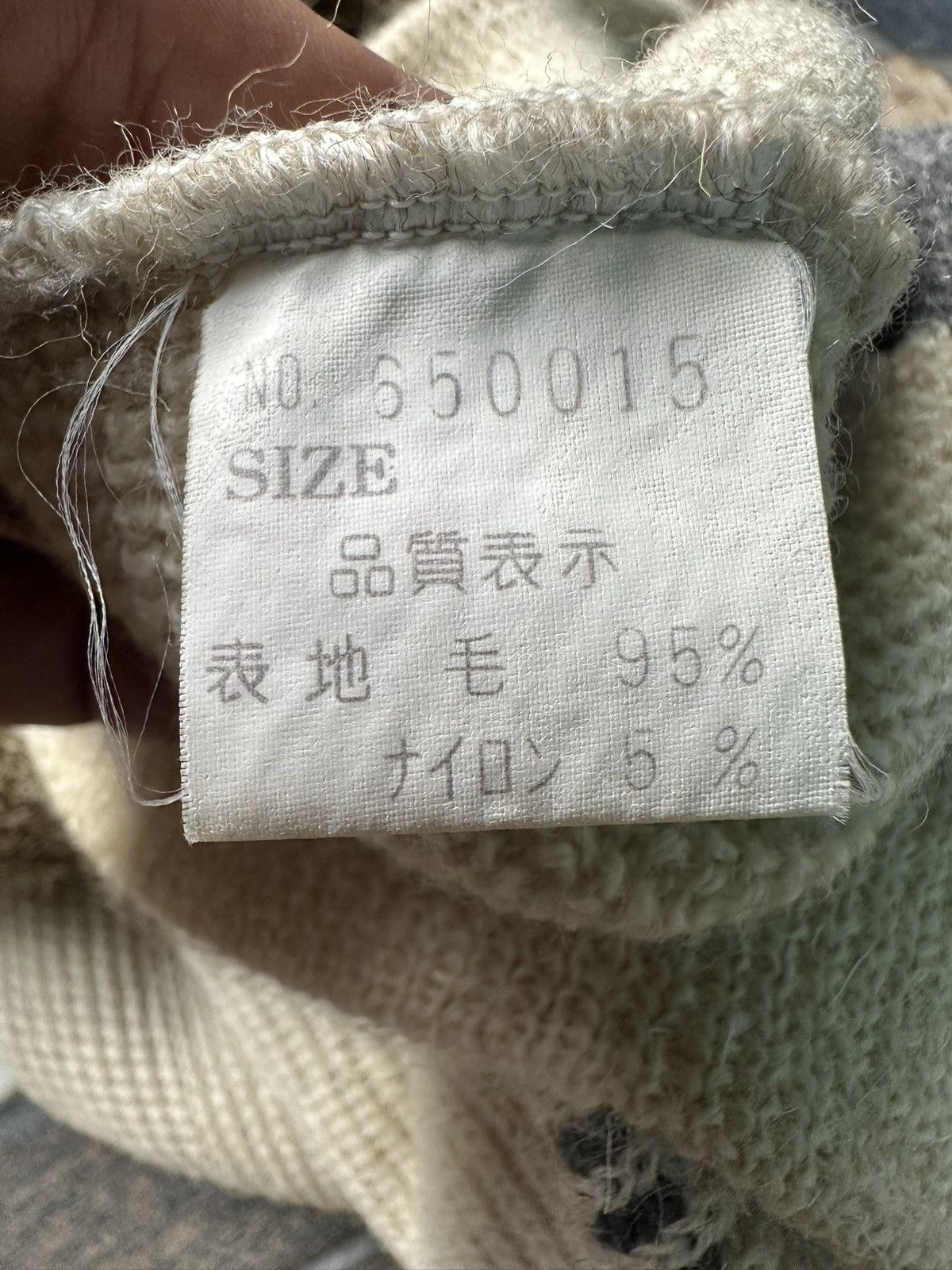 Tete Homme Vintage Tete Homme Katoh Kazutaka By issey Miyake Knitwear Size US M / EU 48-50 / 2 - 5 Thumbnail