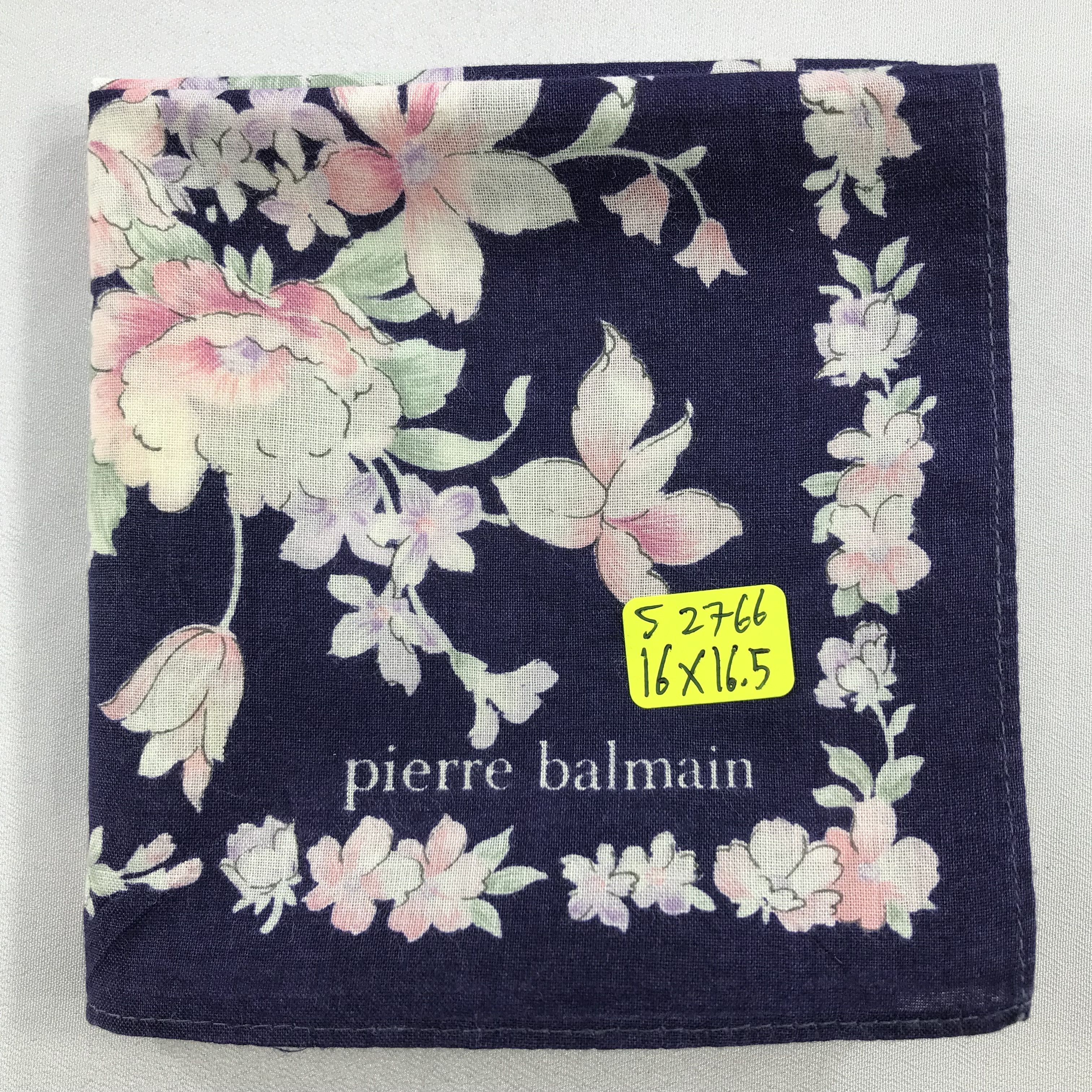 Pierre Balmain × Vintage Pierre Balmain Bandana / Handkerchief / Neckerchief -S2766A Size ONE SIZE - 5 Thumbnail