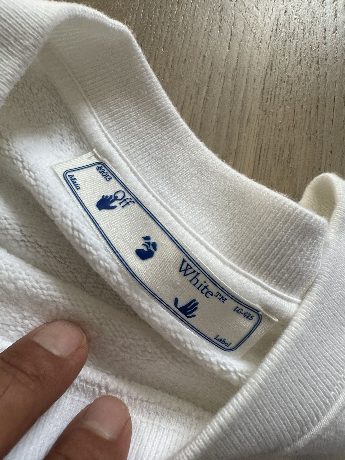 Off-White OFF-White sweatshirt REAL MEASUREMENTS IN PHOTOS BY Size US S / EU 44-46 / 1 - 8 Thumbnail