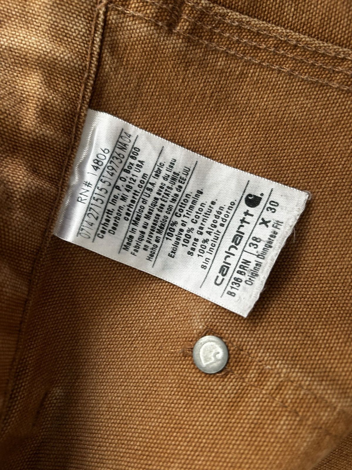 Carhartt Carhartt double knees Size US 38 / EU 54 - 6 Thumbnail